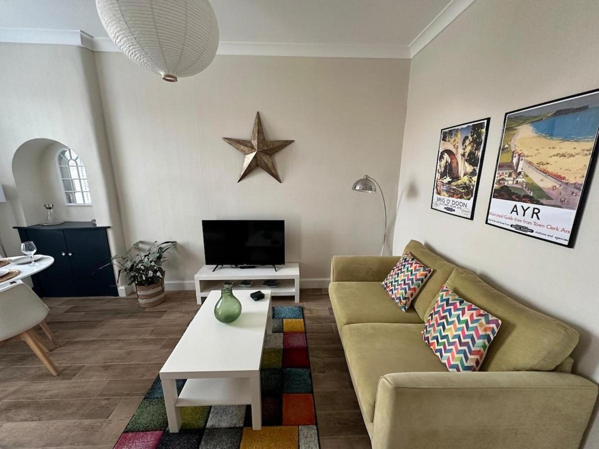 Appartement Prestwick Kingb Petsok Freep Wifi Tv Extérieur photo